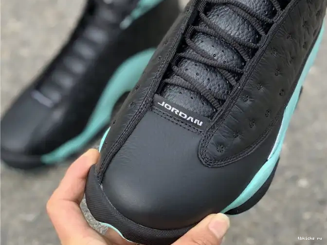 Cheap TB Retro Air 13 Jordan Island Black 414571-030 Green 0423